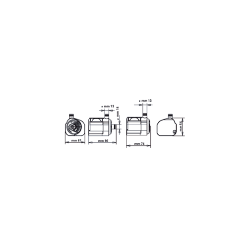 PYD MULTI 800 Bomba para acuario, fuente o estanque 750 l/h 13W – Vista 3