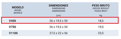 PYD V450 - Bomba Vortex sumergible de aguas negras, sucias y fecales – imagen de producto