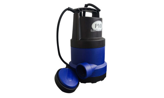 PYD HIPPO250 Bomba sumergible de aguas limpias y pluviales 0,15CV / 120W 3.600 l/h