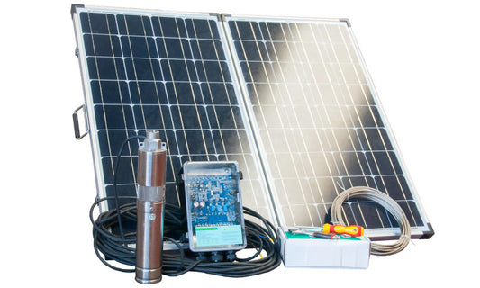 Kit de pompage solaire 700 l/h 120W - PYD 3TSS0.76-55-24-120