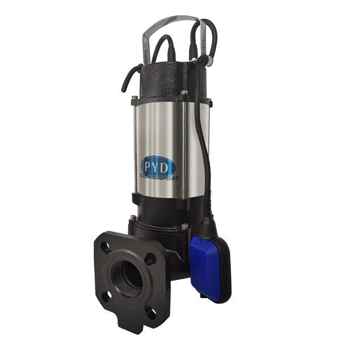 PYD LION-150SW Bomba sumergible para trasiego de aguas grises – vista lateral